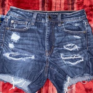 High Waisted Jean Shorts